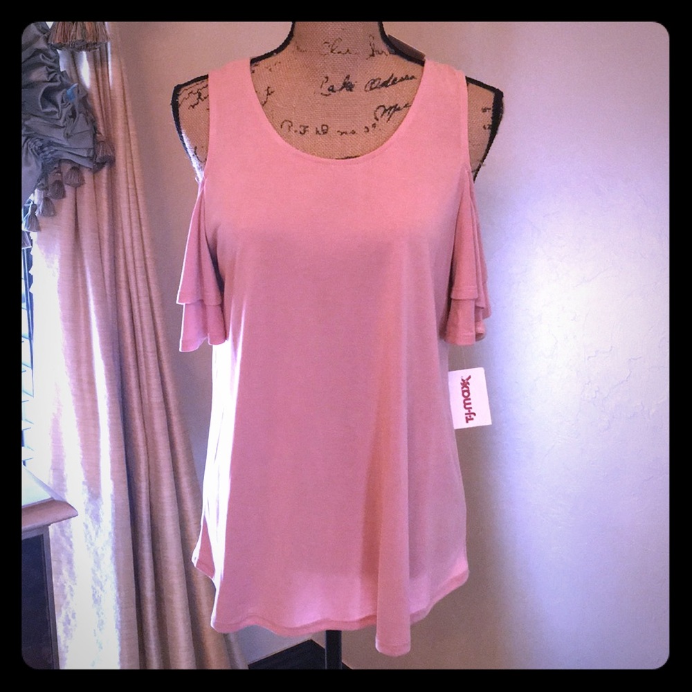 Open Shoulder Top Large